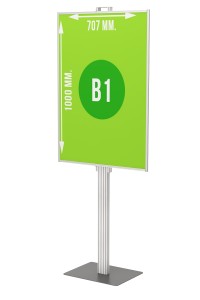 Składany stojak ekspozytor prezenter na plakat B1 707x1000mm