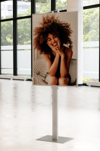 Składany stojak ekspozytor prezenter na plakat B1 707x1000mm