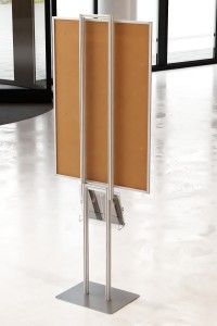 Ekspozytor plakatu B1 707x1000mm na ulotki A4 A5 i DL